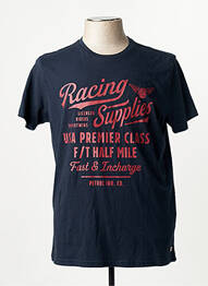T-shirt bleu PETROL INDUSTRIES homme