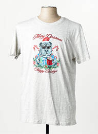 T-shirt blanc JACK & JONES homme