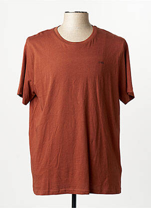 T-shirt marron NO EXCESS homme