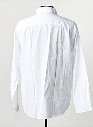 Chemise manches longues blanc JACK & JONES homme