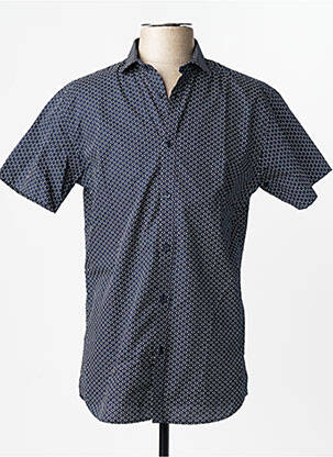 Chemise manches courtes bleu JACK & JONES homme