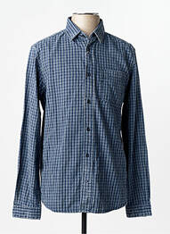 Chemise manches longues bleu TOM TAILOR homme