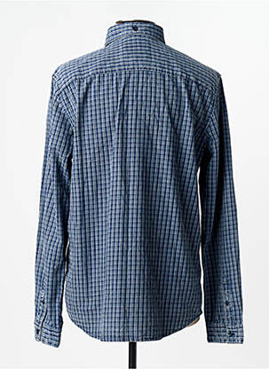 Chemise manches longues bleu TOM TAILOR homme