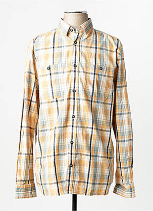 Chemise manches longues manches longues orange TOM TAILOR homme