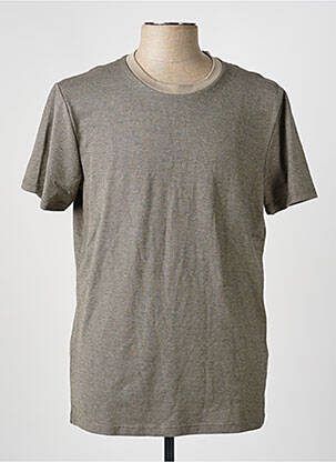 T-shirt marron JACK & JONES homme