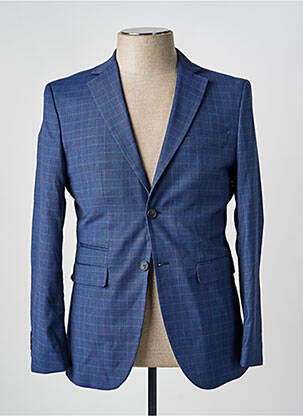 Blazer col tailleur bleu SELECTED homme