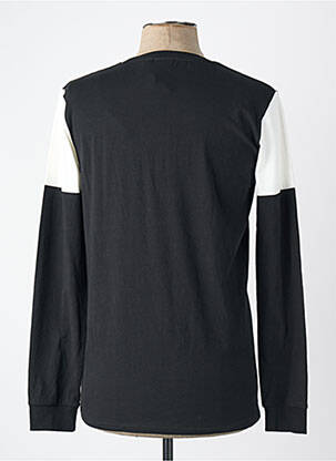 Pull col rond manches longues noir NAME IT garçon