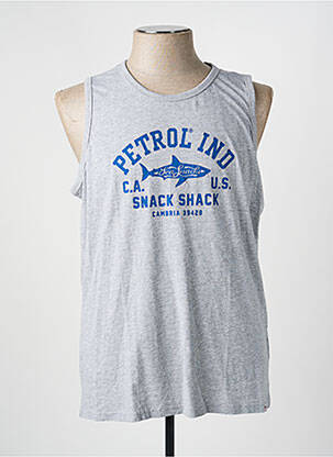 Débardeur gris PETROL INDUSTRIES homme