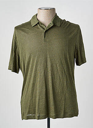Polo vert MANGO homme