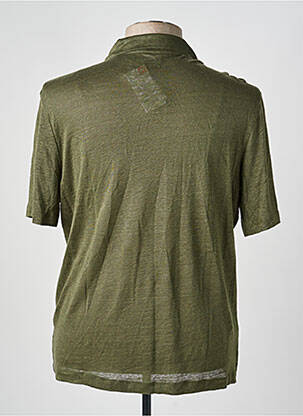 Polo vert MANGO homme