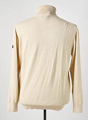 Pull col roulé beige PRESLEY AND SUN homme