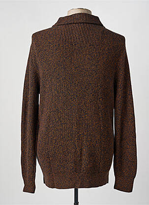 Pull marron TOM TAILOR homme