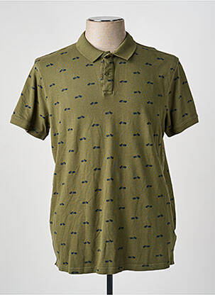 Polo vert PETROL INDUSTRIES homme