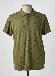 Polo vert PETROL INDUSTRIES homme