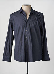 Chemise manches longues noir PRIVATE BLUE homme