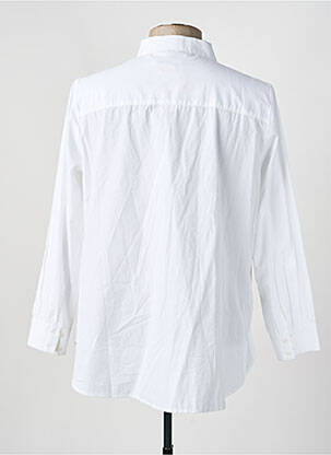Chemise manches longues coupe droite blanc CARMAKOMA homme