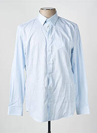 Chemise manches longues poignets boutonnés bleu SELECTED homme