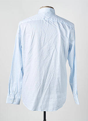 Chemise manches longues poignets boutonnés bleu SELECTED homme