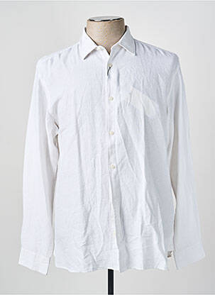 Chemise manches longues blanc JACK & JONES homme