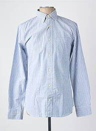 Chemise manches longues bleu JACK & JONES homme