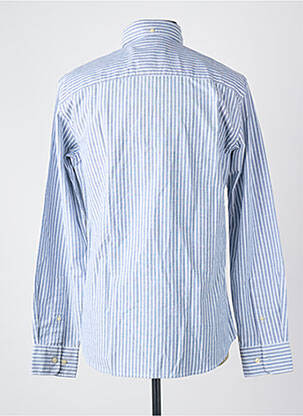 Chemise manches longues bleu JACK & JONES homme