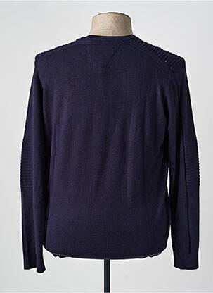 Pull bleu DELAHAYE homme