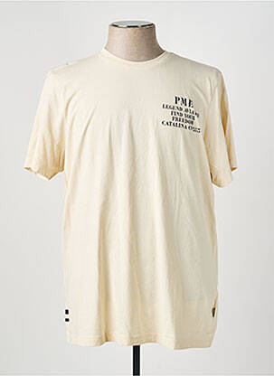 T-shirt manches courtes manches courtes beige PME LEGEND homme