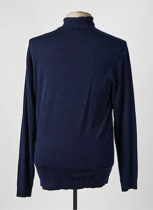Pull col roulé bleu PETROL INDUSTRIES homme