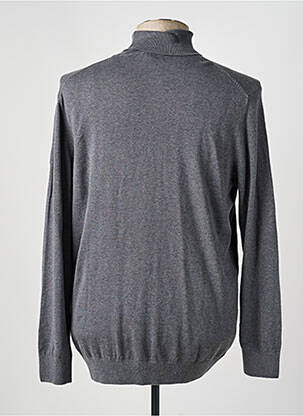 Pull col roulé gris PRESLEY AND SUN homme