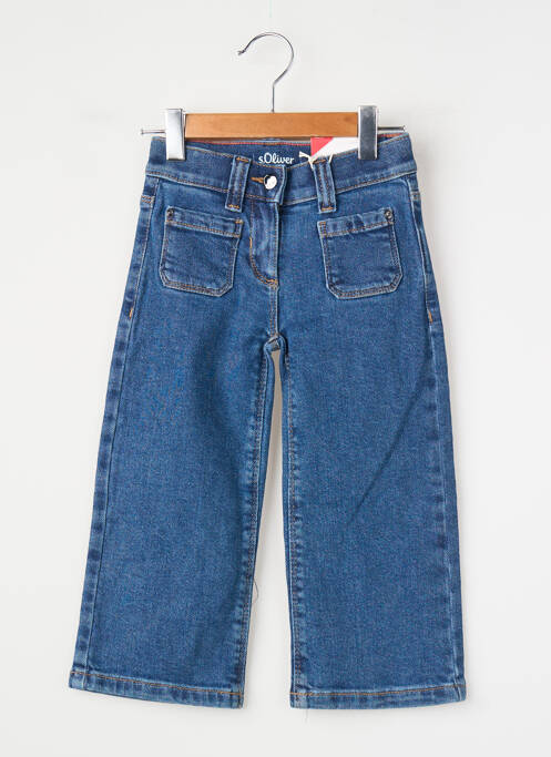 Jeans coupe droite bleu S.OLIVER fille