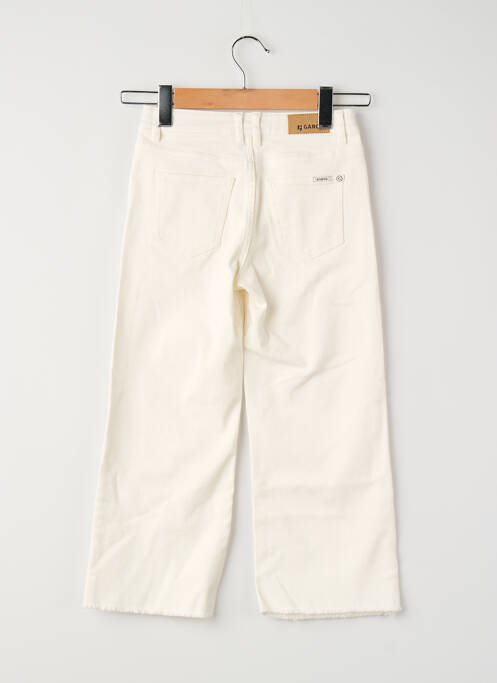 Jeans coupe droite blanc GARCIA fille