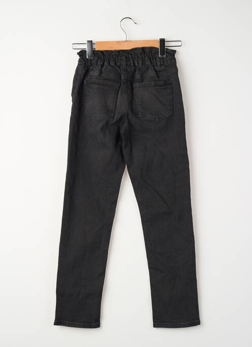 Jeans coupe droite noir ONLY fille