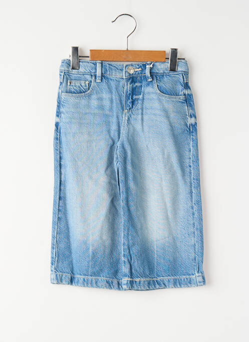 Jeans coupe droite bleu GUESS fille