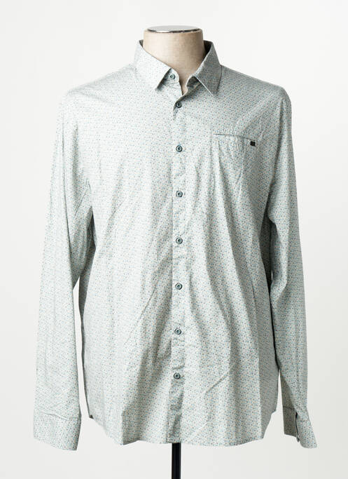 Chemise manches longues vert NO EXCESS homme