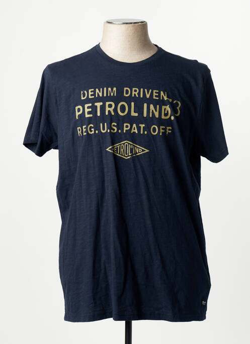 T-shirt bleu PETROL INDUSTRIES homme