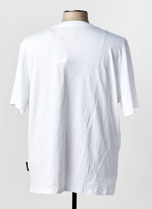 T-shirt col rond manches courtes blanc JACK & JONES homme