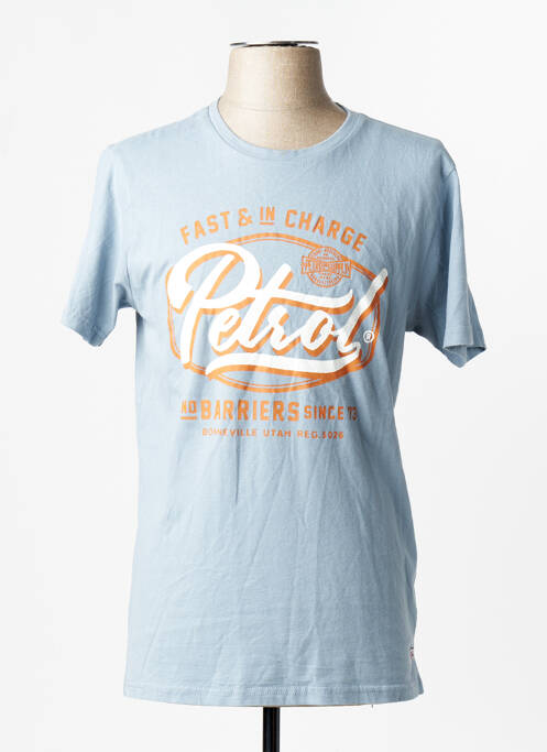 T-shirt bleu PETROL INDUSTRIES homme