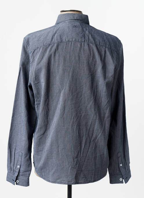 Chemise manches longues bleu TOM TAILOR homme