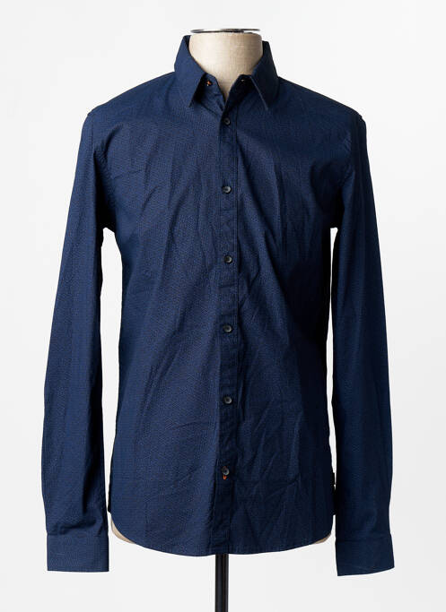 Chemise manches longues bleu PETROL INDUSTRIES homme