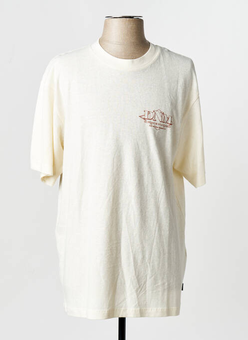 T-shirt beige JACK & JONES homme