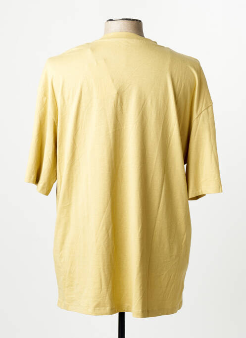 T-shirt jaune JACK & JONES homme