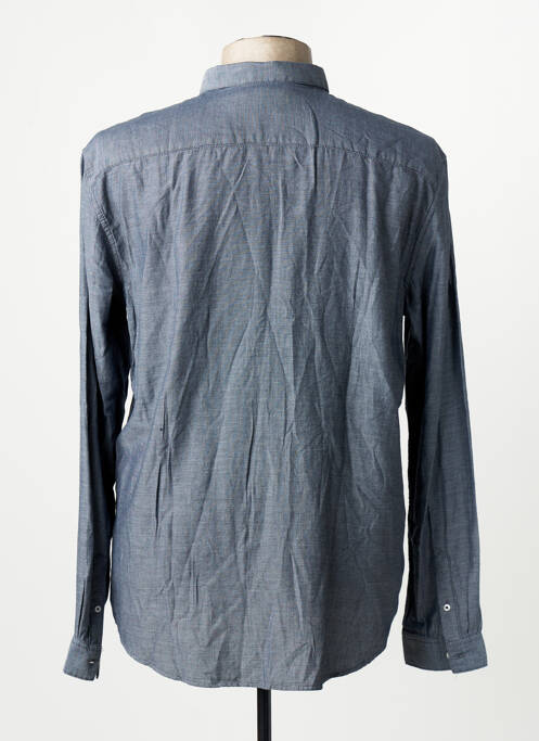 Chemise manches longues gris TOM TAILOR homme