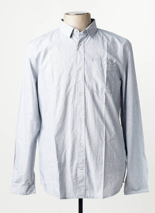 Chemise manches longues gris TOM TAILOR homme