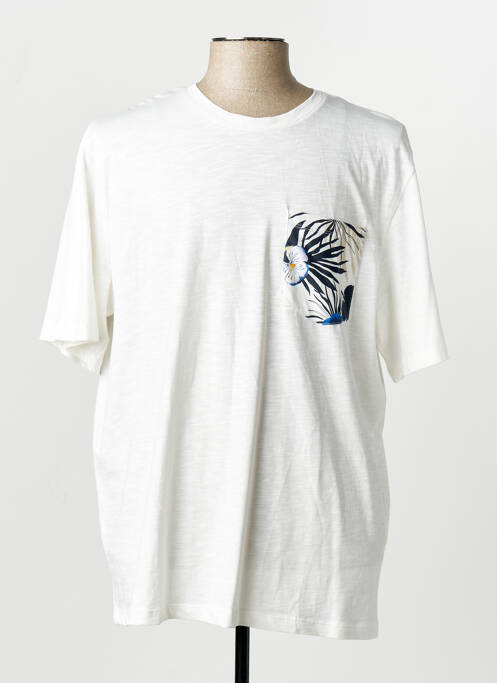 T-shirt blanc JACK & JONES homme