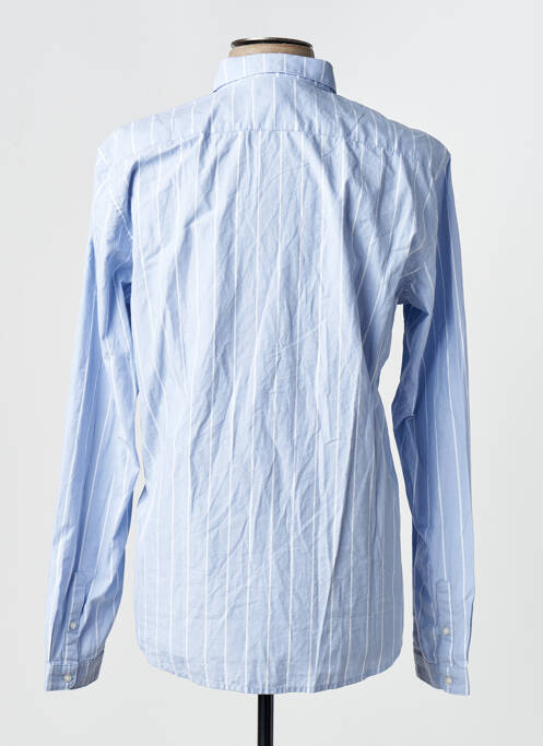 Chemise manches longues bleu TOM TAILOR homme