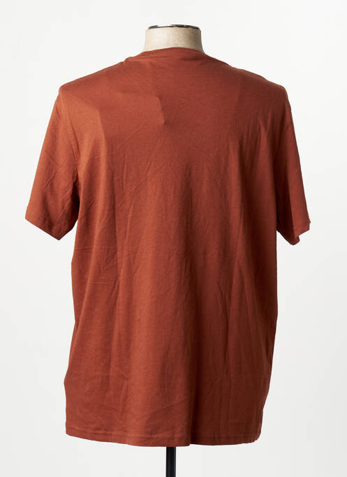 T-shirt marron NO EXCESS homme