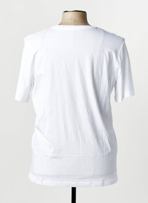 T-shirt coupe droite manches courtes blanc JACK & JONES homme