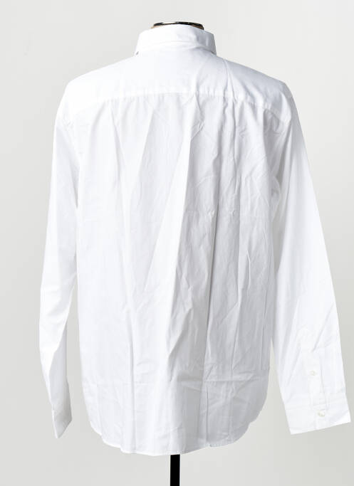 Chemise manches longues blanc JACK & JONES homme