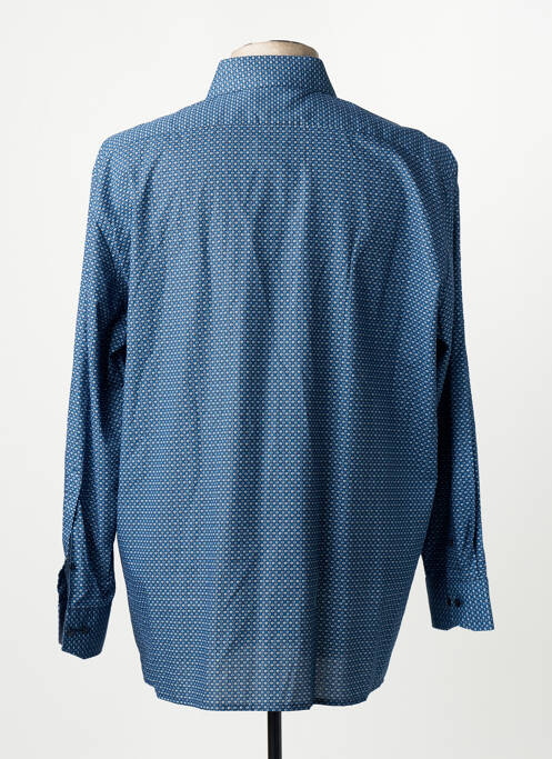 Chemise manches longues bleu OLYMP homme