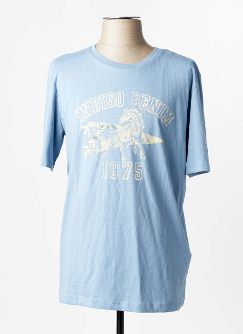 T-shirt bleu JACK & JONES homme